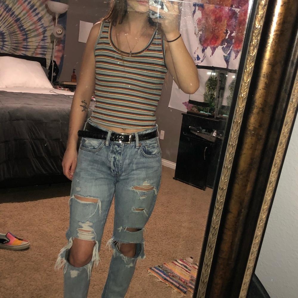 Multicolor tank top